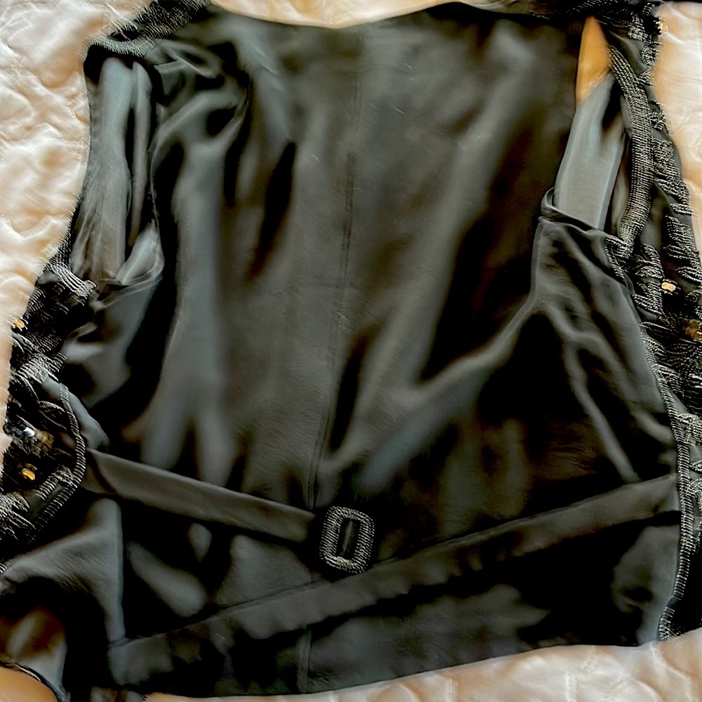 Hildegards Aspen Vintage Beaded Silk Vest View 6